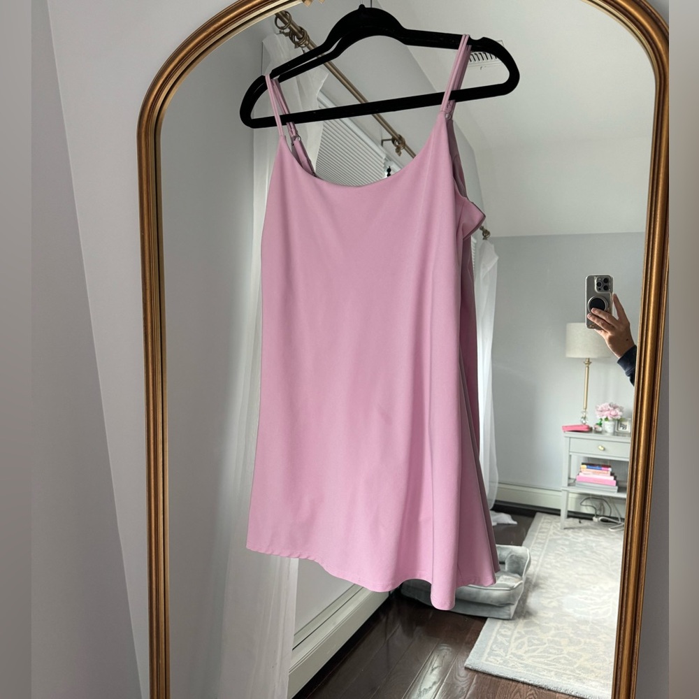 Light Pink Abercrombie Travelers Mini Dress